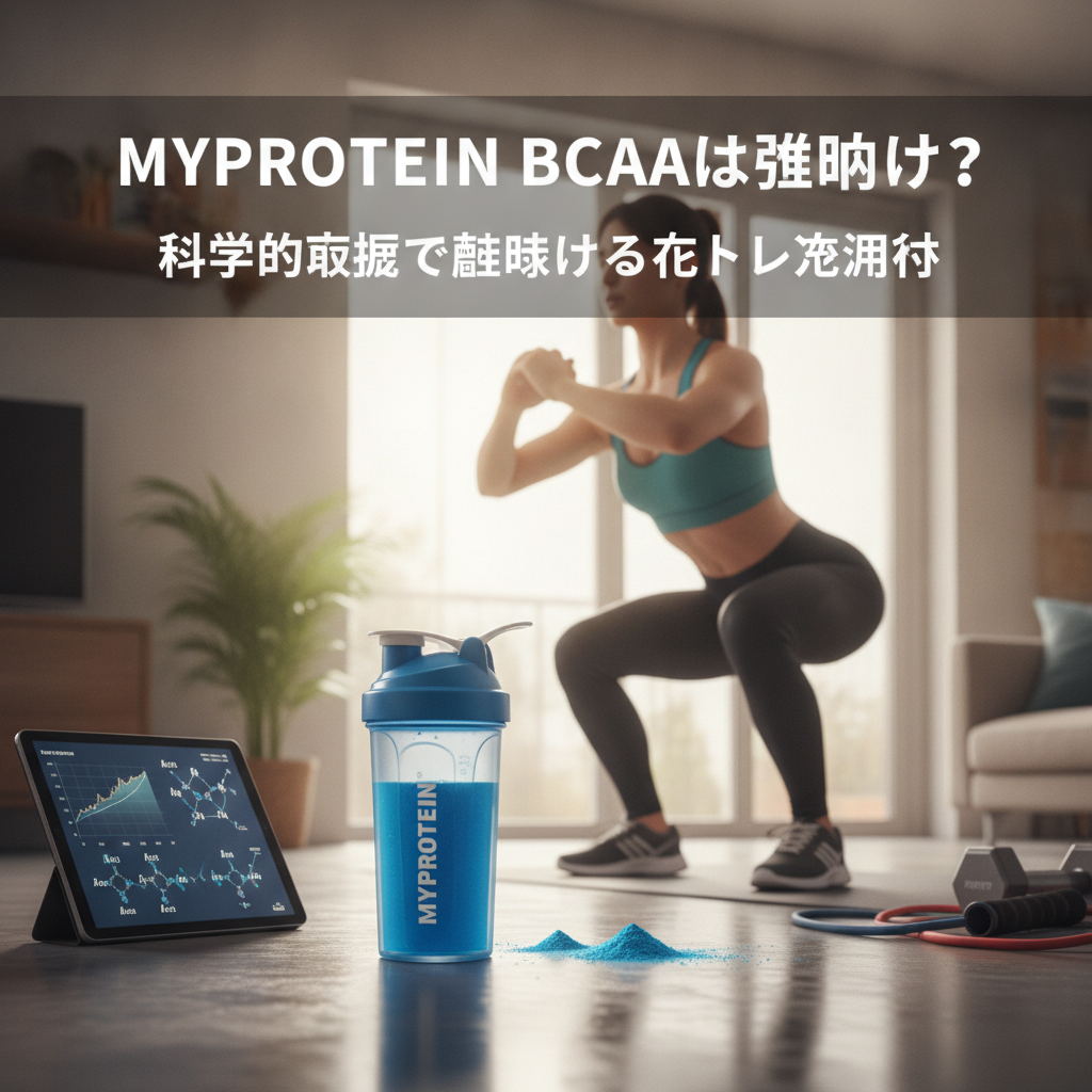 MYPROTEIN BCAAは誰向け？科学的根拠で解き明かす宅トレ活用術